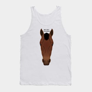 WHO SHOT THEBARMAN - RACEHORSE Tank Top